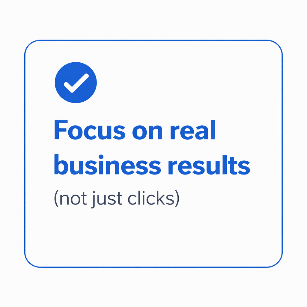 focus on real results