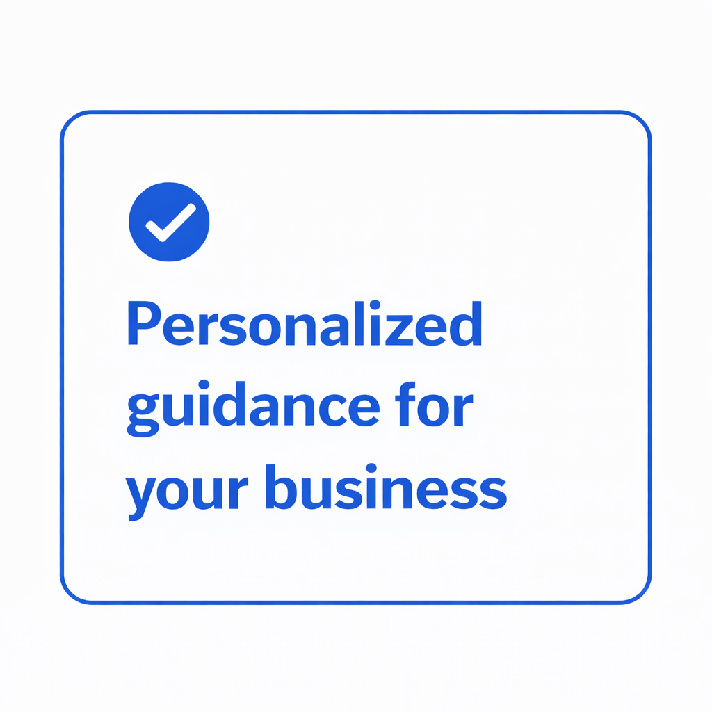 personalized guidance